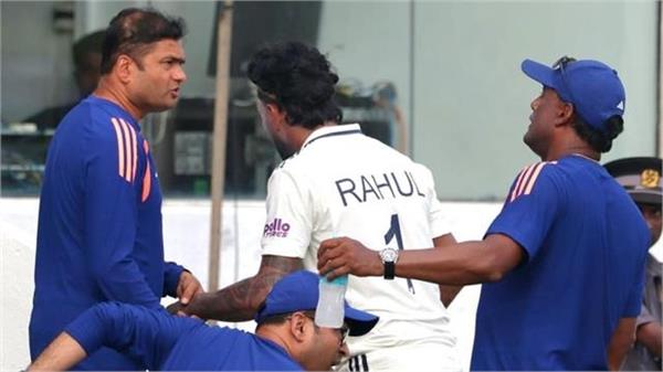 sl vs ind  kl rahul retired hurt after scoring 77 runs