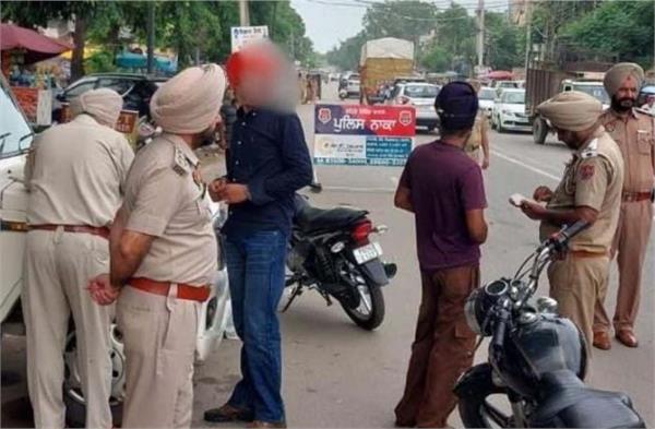 police conducts checking operation in view of independence day
