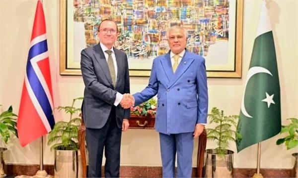 norwegian fm in pakistan