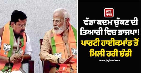 punjab bjp party high command party leadership