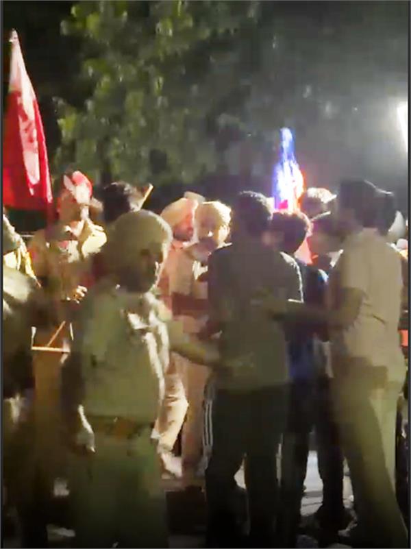 punjabi university  students  patiala police