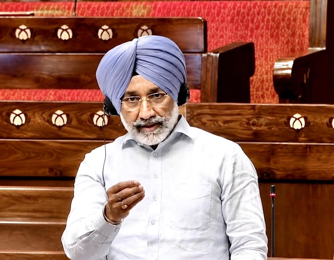 MP ਸਤਨਾਮ ਸਿੰਘ ਸੰਧੂ ਨੇ ਰਾਜ ਸਭਾ ''ਚ ਚੁੱਕਿਆ ਫ਼ਤਿਹਗੜ੍ਹ ਸਾਹਿਬ ਸੜਕੀ ਸੰਪਰਕ ਸਹੂਲਤ ਦਾ ਮੁੱਦਾ
