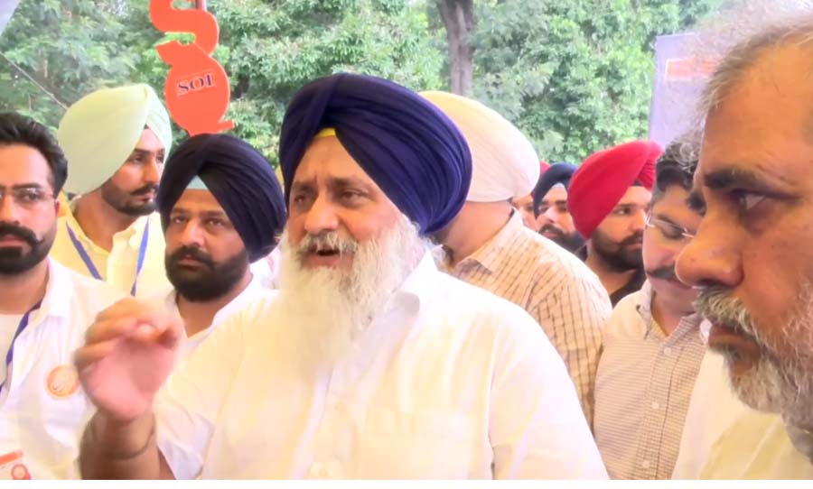 ਸੂਬੇ 'ਚ ਅਕਾਲੀ ਦਲ ਦੀ ਸਰਕਾਰ ਬਣਨ 'ਤੇ ਪੰਜਾਬੀਆਂ ਨੂੰ ਮਿਲਣਗੀਆਂ 100 ਫ਼ੀਸਦੀ ਨੌਕਰੀਆਂ: ਸੁਖਬੀਰ ਬਾਦਲ