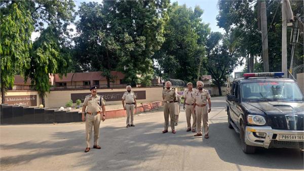 high alert in gurdaspur after explosive material found in chandigarh