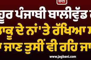 famous punjabi bollywood singer was named after a dacoit  reason