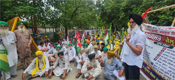 protest in mansa