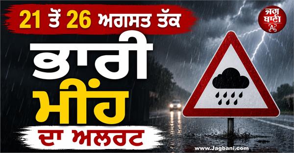 heavy rain alert