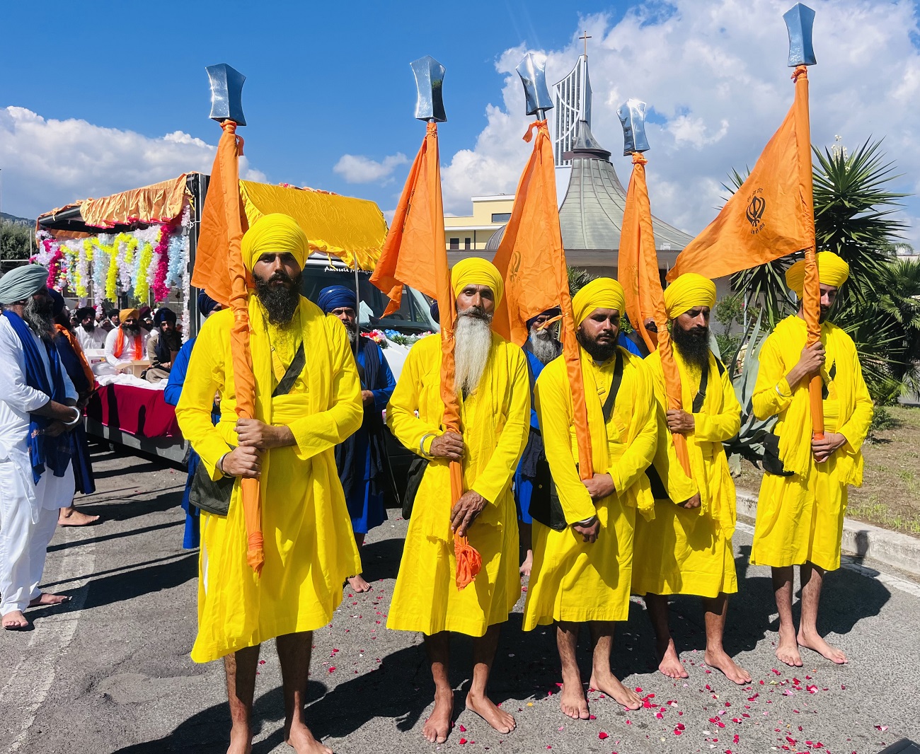 ਇਟਲੀ: ਸ੍ਰੀ ਗੁਰੂ ਗ੍ਰੰਥ ਸਾਹਿਬ ਦੇ ਪ੍ਰਕਾਸ਼ ਪੁਰਬ ਨੂੰ ਸਮਰਪਿਤ ਸਜਾਇਆ ਨਗਰ ਕੀਰਤਨ, ਜੈਕਾਰਿਆਂ ਨਾਲ ਗੂੰਜਿਆ ਸ਼ਹਿਰ