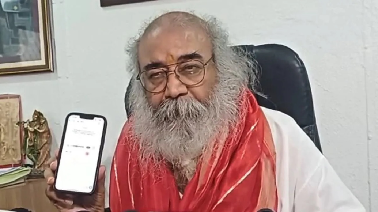 ''ਬੰਬ-ਰਾਕੇਟ ਲਾਂਚਰ ਨਾਲ ਉਡਾ ਦਿਆਂਗੇ'', ਆਚਾਰੀਆ ਪ੍ਰਮੋਦ ਕ੍ਰਿਸ਼ਣਮ ਨੂੰ ਮਿਲੀ ਜਾਨੋਂ ਮਾਰਨ ਦੀ ਧਮਕੀ