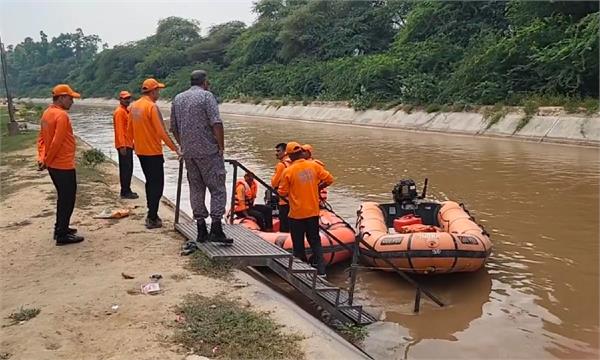 siblings swept away in sirhind canal during ganesh visarjan