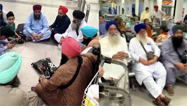 104 sikh pilgrims bound for india stranded in pakistan