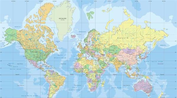 preparations are underway to change the map of the world