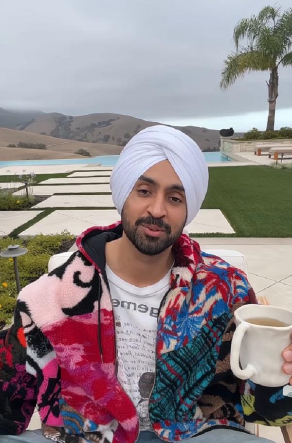 diljit dosanjh shares  no tension   mantra