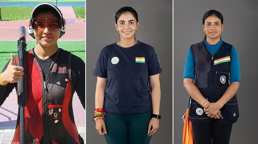 Asian Games: ਸ਼ੂਟਿੰਗ ਪ੍ਰਤੀਯੋਗਿਤਾ 'ਚ ਛਾ ਗਈਆਂ ਭਾਰਤ ਦੀਆਂ ਧੀਆਂ, ਟ੍ਰੈਪ ਟੀਮ ਈਵੈਂਟ 'ਚ ਜਿੱਤਿਆ ਸਿਲਵਰ