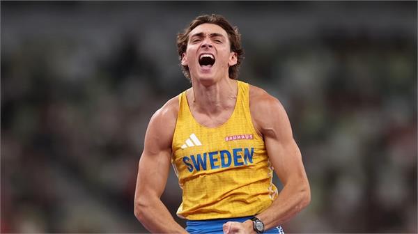 duplantis won the pole vault title
