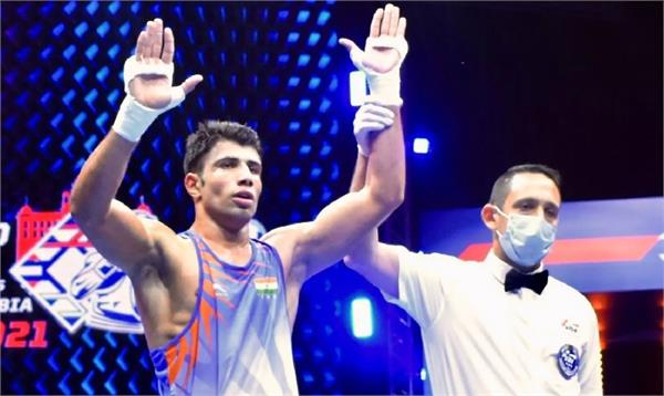 asian games  boxer sumit kundu reaches pre quarterfinals