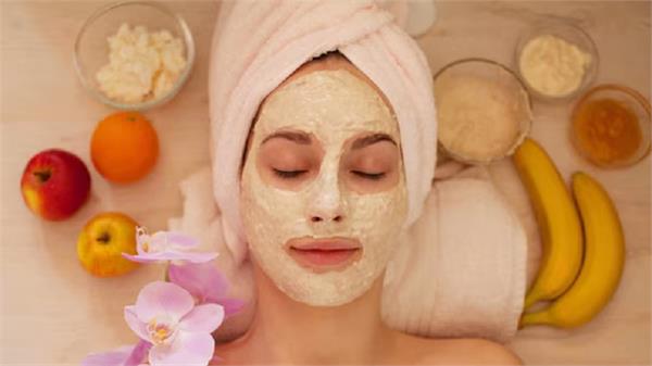 mix these things with banana and apply them on your face 