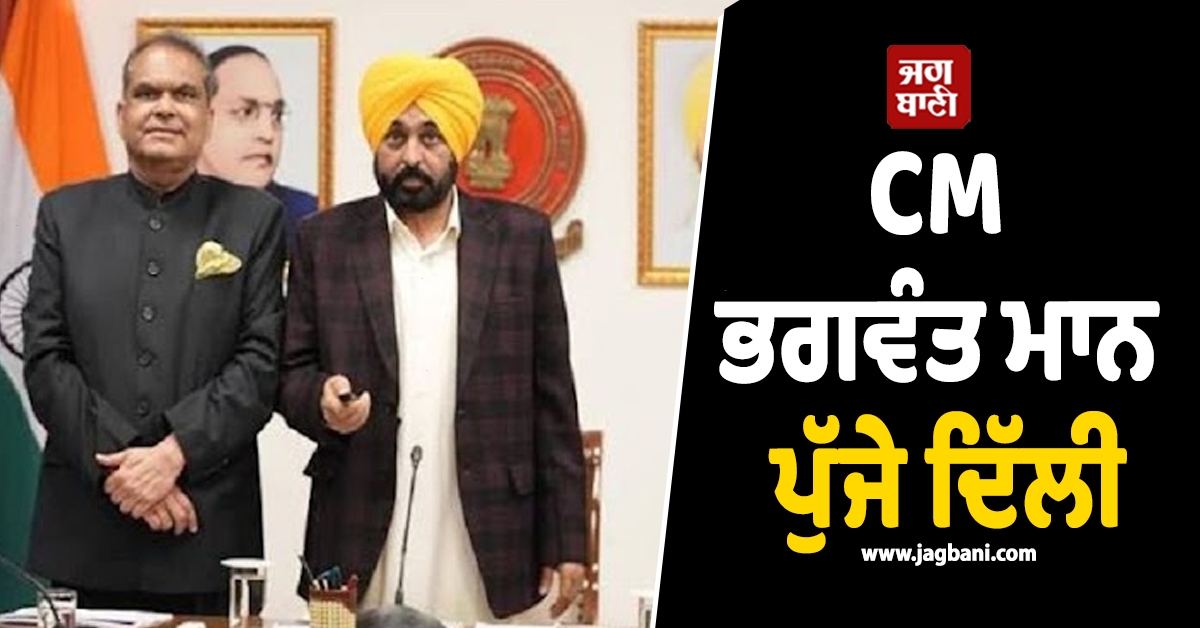 CM ਭਗਵੰਤ ਮਾਨ ਪੁੱਜੇ ਦਿੱਲੀ, ਅੱਜ ਜੇਲ੍ਹ 'ਚ ਸੰਜੀਵ ਅਰੋੜਾ ਨਾਲ ਕਰਨਗੇ ਮੁਲਾਕਾਤ