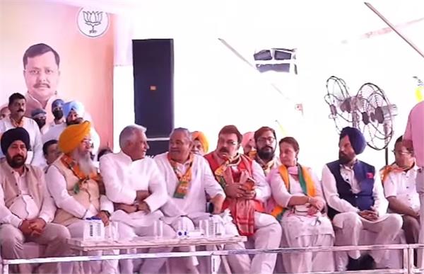 nitin nabin flagged off the first drug free punjab yatra from pathankot