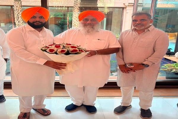 malakpur met with sukhbir badal