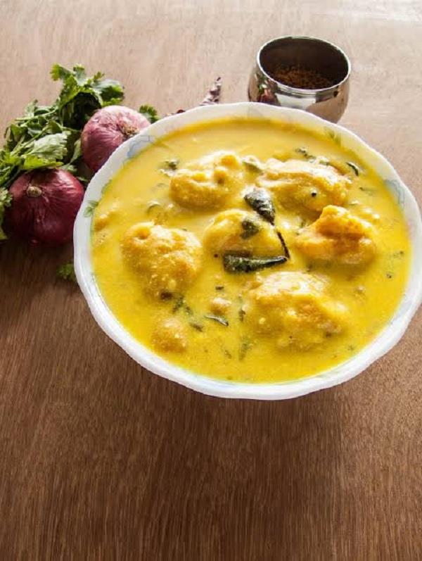 method for making punjabi style besan kadhi
