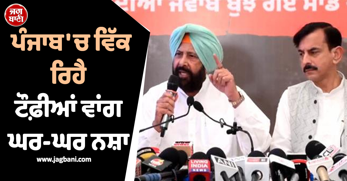 ਪੰਜਾਬ ''ਚ ਵਿੱਕ ਰਿਹੈ ਟੌਫ਼ੀਆਂ ਵਾਂਗ ਘਰ-ਘਰ ਨਸ਼ਾ, ਭਾਜਪਾ ਨਸ਼ੇ ਦੇ ਕੌਹੜ ਨੂੰ ਕਰੇਗੀ ਖ਼ਤਮ: ਕੇਵਲ ਢਿੱਲੋਂ