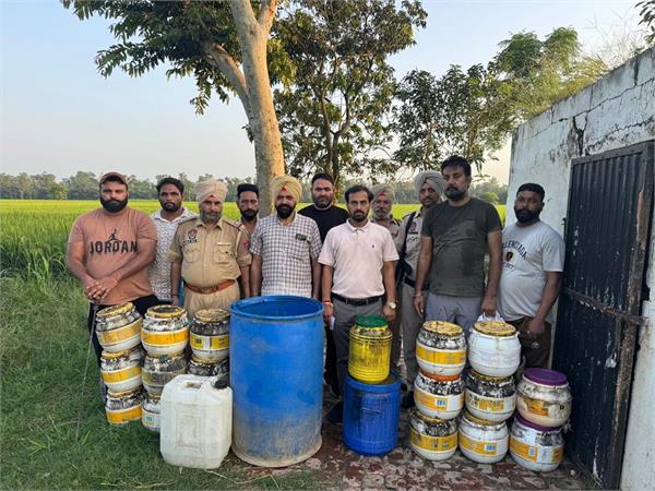 liqour recover by exsise department