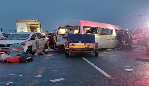 multi vehicle collision