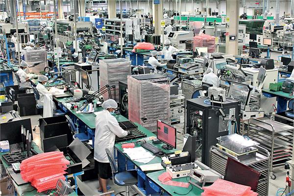 growth rate of   infrastructure industries   slows