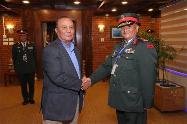 nepal army chief  visit to china 