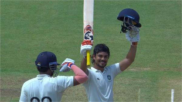 ishan kishan hits double century in duleep trophy final