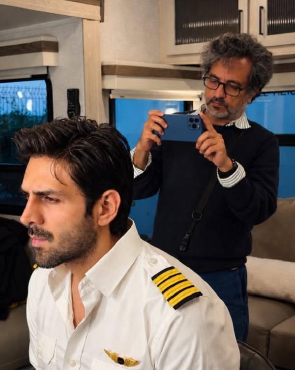 kartik aaryan shares first look of the film   captain india  