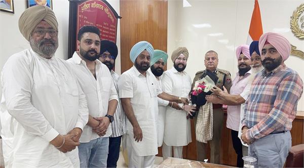 national rajput welfare association delegation meets police commissioner
