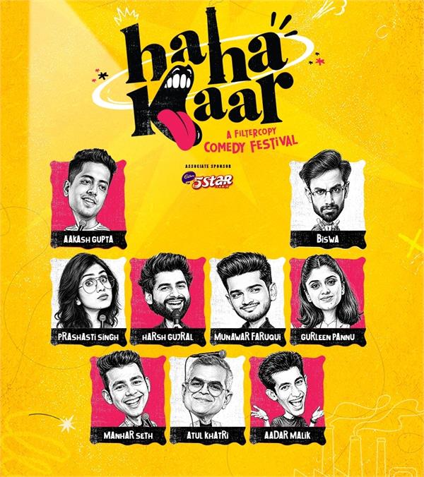 over 30 comedians to gather at mumbai  s   hahakaar   festival