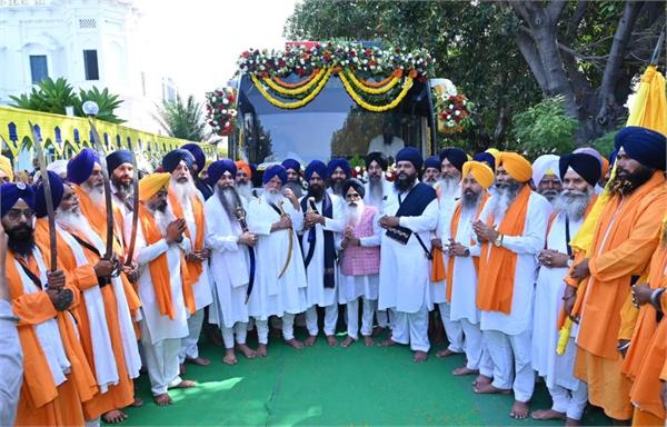 khalsa march is conveying a message to the youth  jathedar gargaj