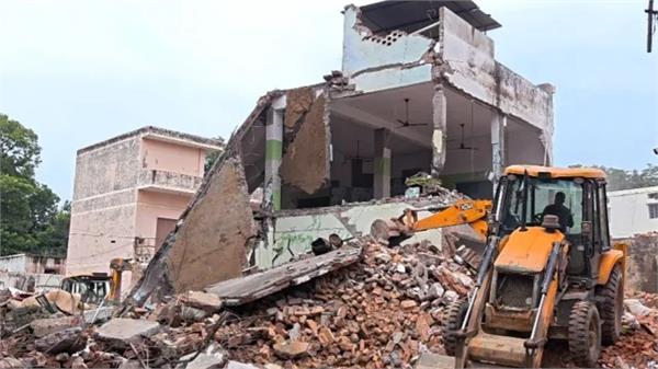 mosque bulldozed