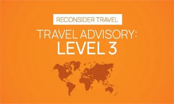 travel advisory