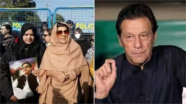 imran khan  s sister detained
