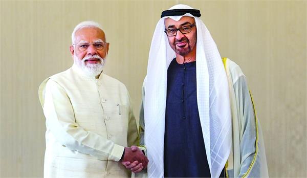 narendra modi  uae  president  west asia