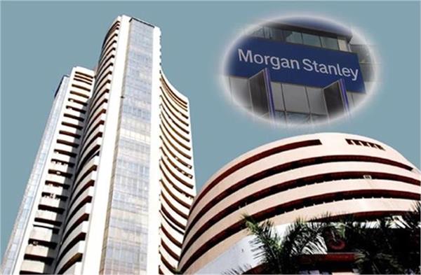 morgan stanley positive outlook on indian stock market  target for sensex