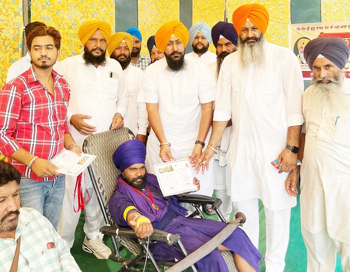 ਬਟਾਲਾ ’ਚ ਸ੍ਰੀ ਗੁਰੂ ਨਾਨਕ ਦੇਵ ਜੀ ਦੇ ਵਿਆਹ ਪੁਰਬ ਨੂੰ ਸਮਰਪਿਤ 918ਵਾਂ ਖ਼ੂਨਦਾਨ ਕੈਂਪ ਆਯੋਜਿਤ