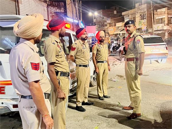 ssp vaibhav chaudhary  police checkpoint