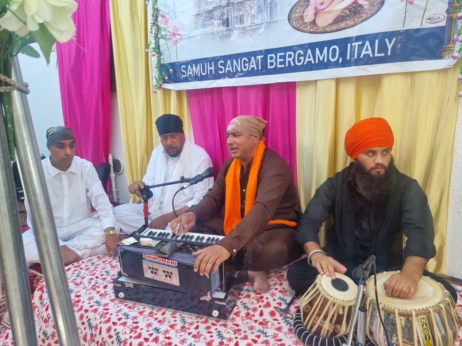 ਇਟਲੀ ਵਿਖੇ ਧੰਨ-ਧੰਨ ਸ੍ਰੀ ਨਾਭ ਕੰਵਲ ਰਾਜਾ ਸਾਹਿਬ ਜੀ ਦੀ 86ਵੀਂ ਬਰਸੀ ਮਨਾਈ