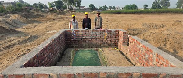human bones found in ground excavation for a government project