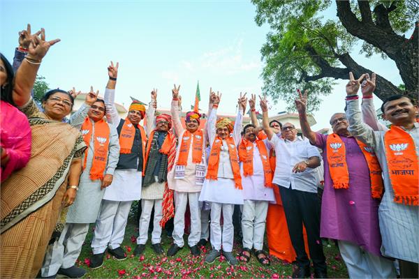 rajasthan municipal elections bjp wins