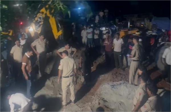 major accident in faridabad
