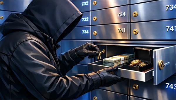 gold missing from bank locker